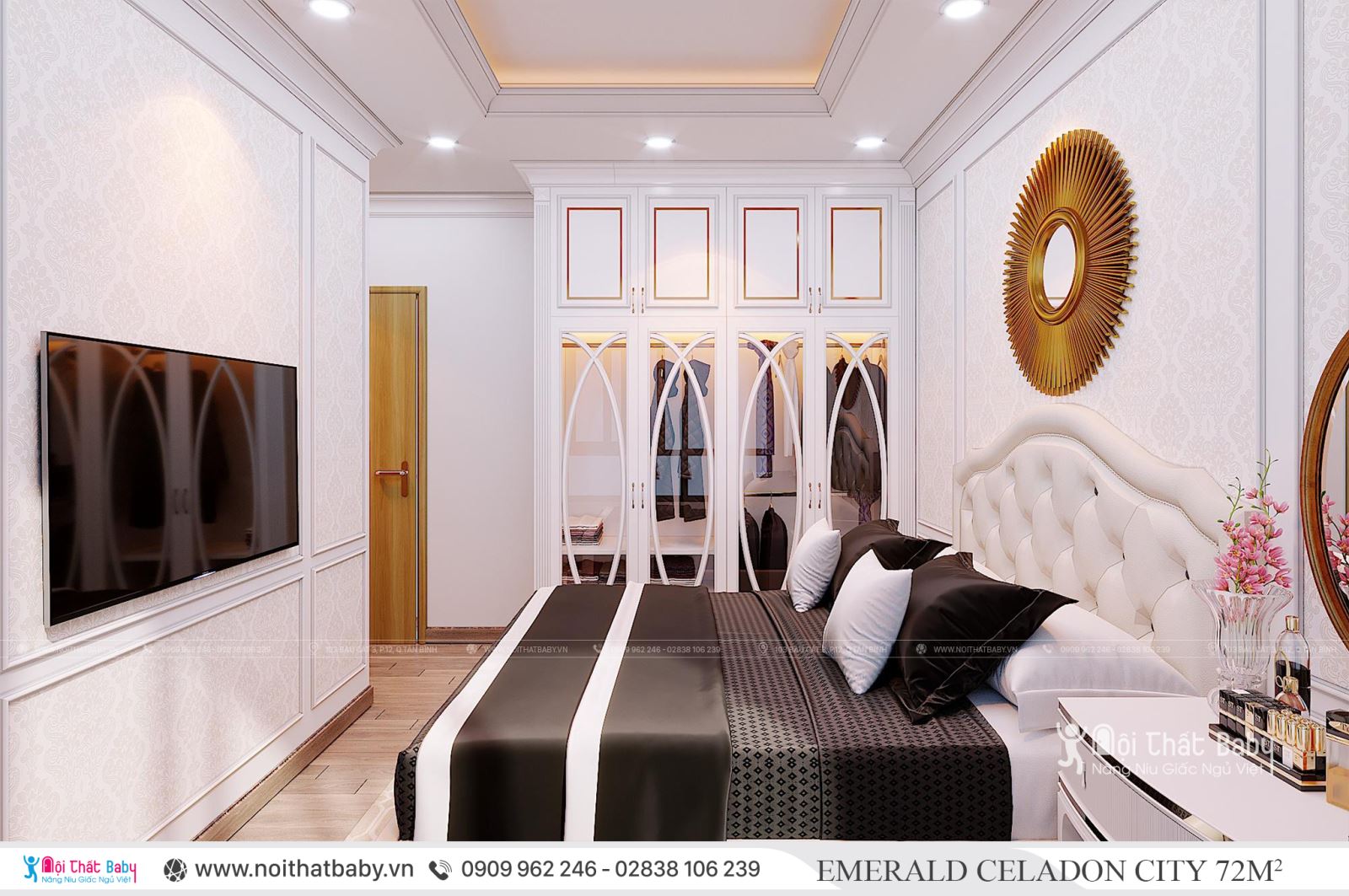 Tổng hợp các mẫu thiết kế nội thất Chung cư Emerald Celadon City